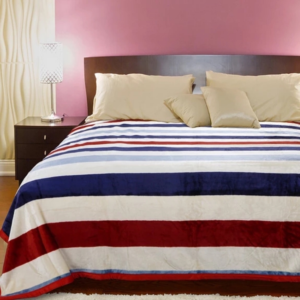 Luxury Collection Barren Striped Blanket